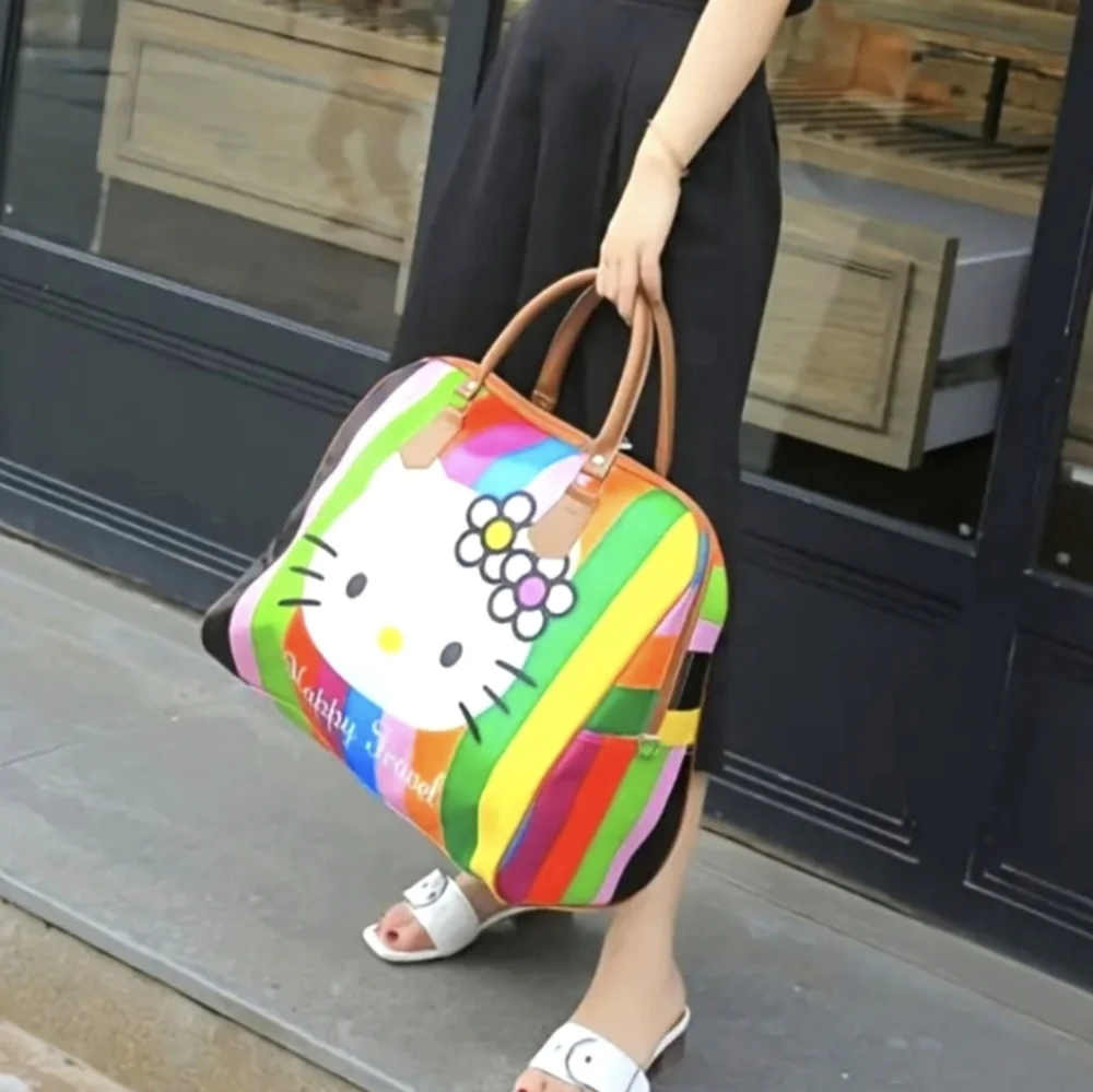 Sanrio Multicolor Hello Kitty "Happy Travel" Bag - Picture 6 of 16